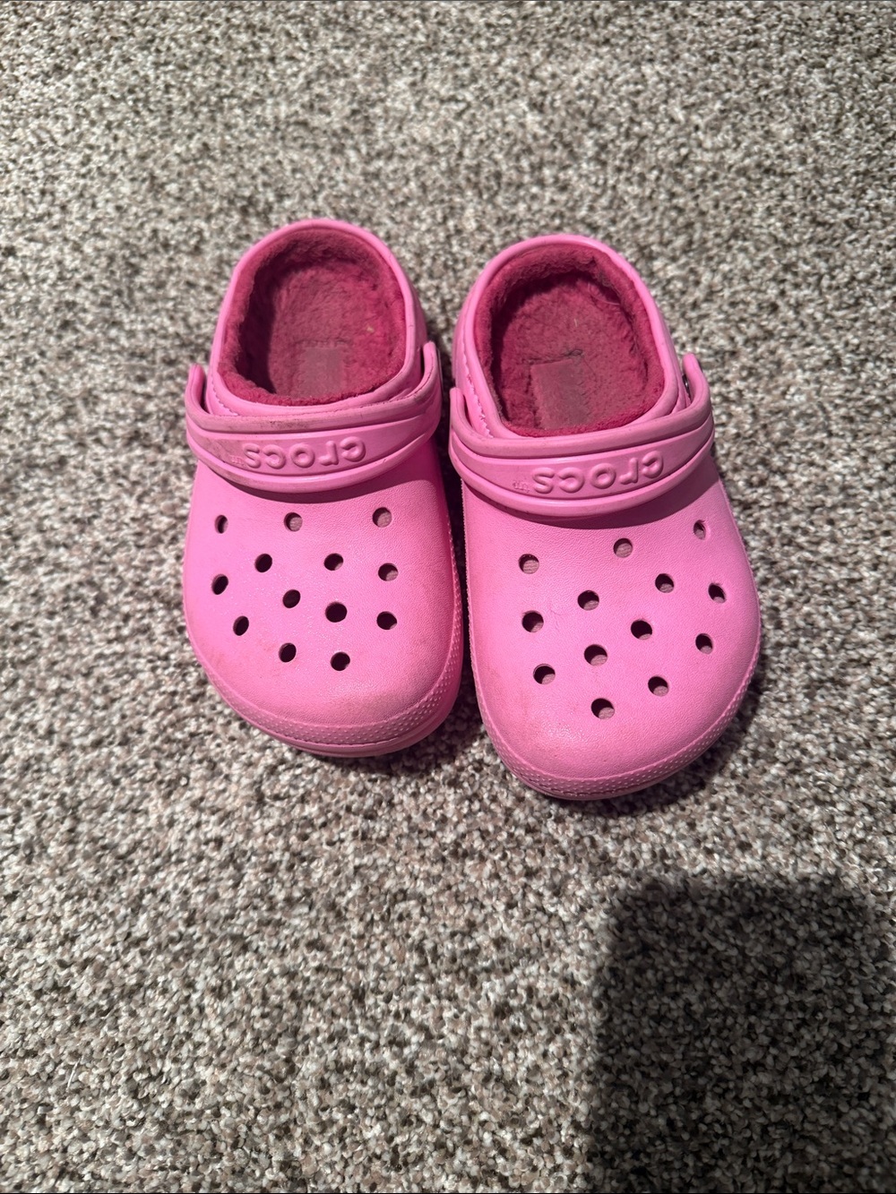 CROCS Kids Classic Lined Clog - Bubblegum Pink